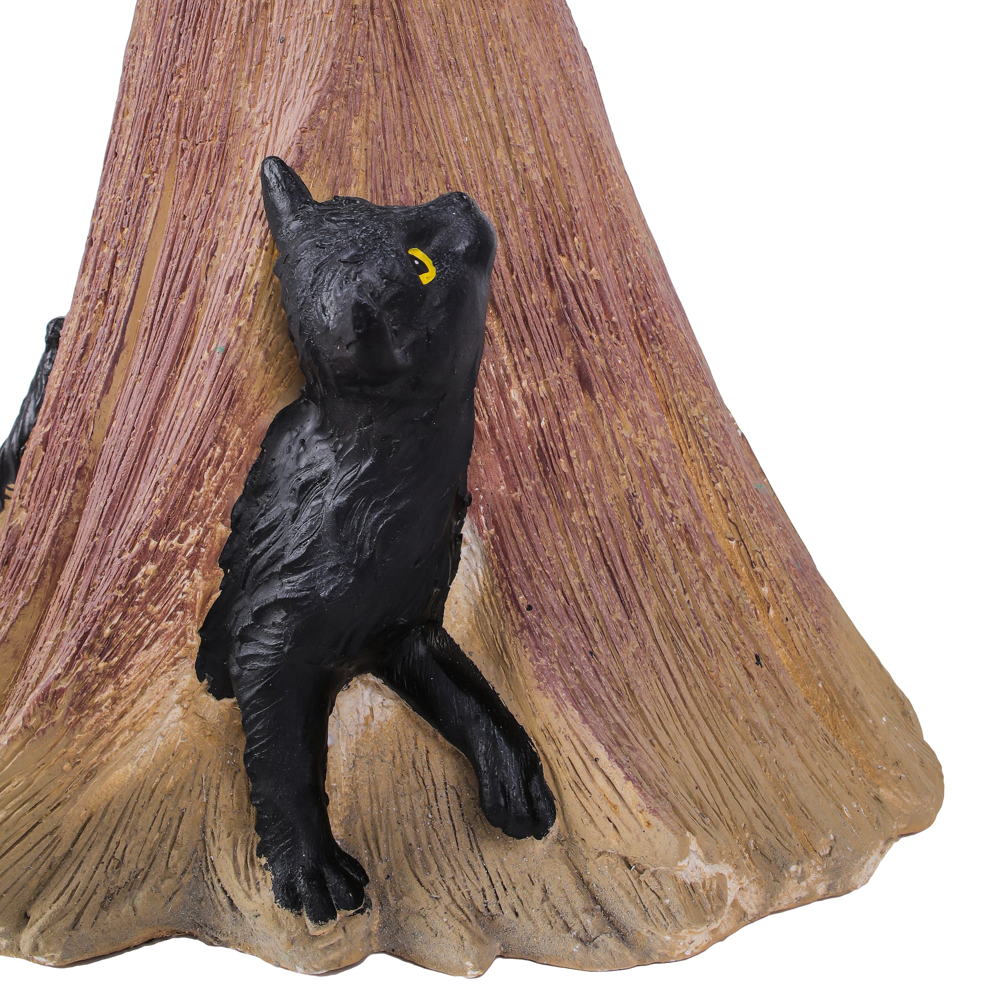 4ft. Broom with Arms & Witch Hat Décor